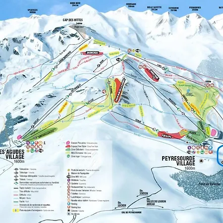 Apartment Duplex A Peyragudes Pour 8 Personnes Avec Parking - Fr-1-695-69 *